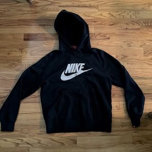 Nike Logo Black Hoodie